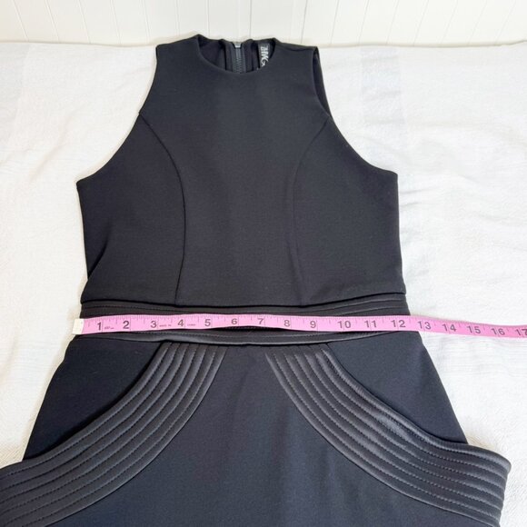 Zhivago On Guard Two-Pieced Black Midi Dress XS - Picture 9 of 16